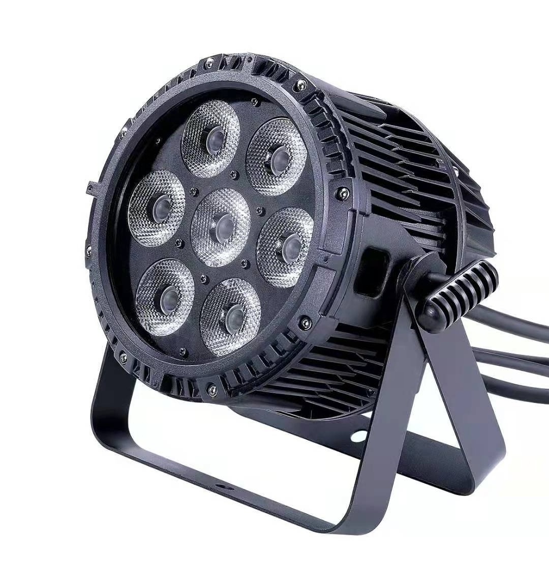 Outdoor Battery Powered DMX512 WDMX 7x20w RGBW 4in1 Waterproof Can IP65  LED Par Light