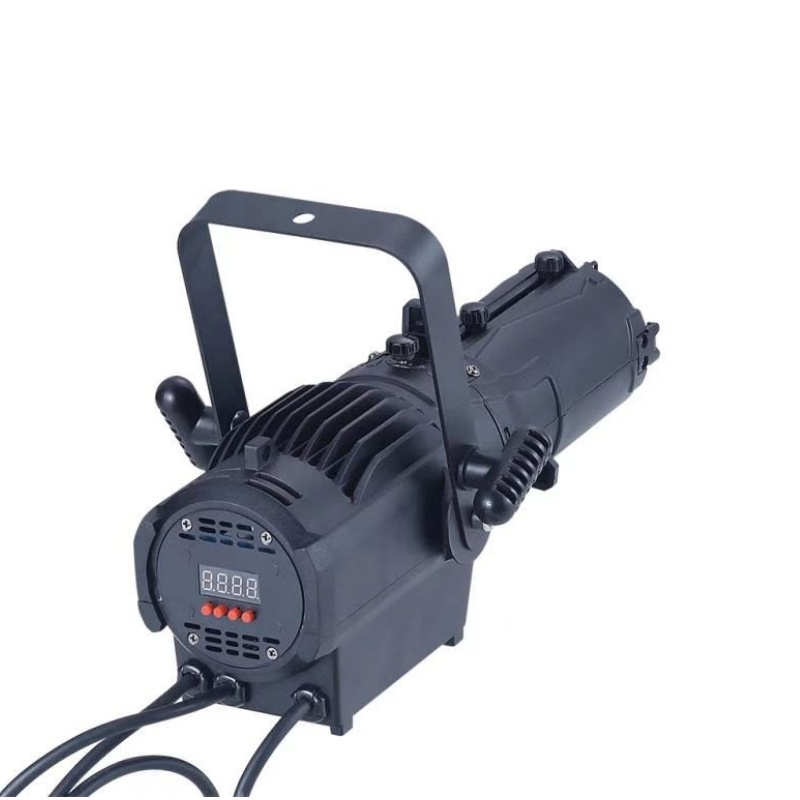 MJ Portable 60w/80w/100w 3200K/5600k Warm Cold White Mini Zoom Ellipsoidal Leko Gobo Profile Light Stage Lights