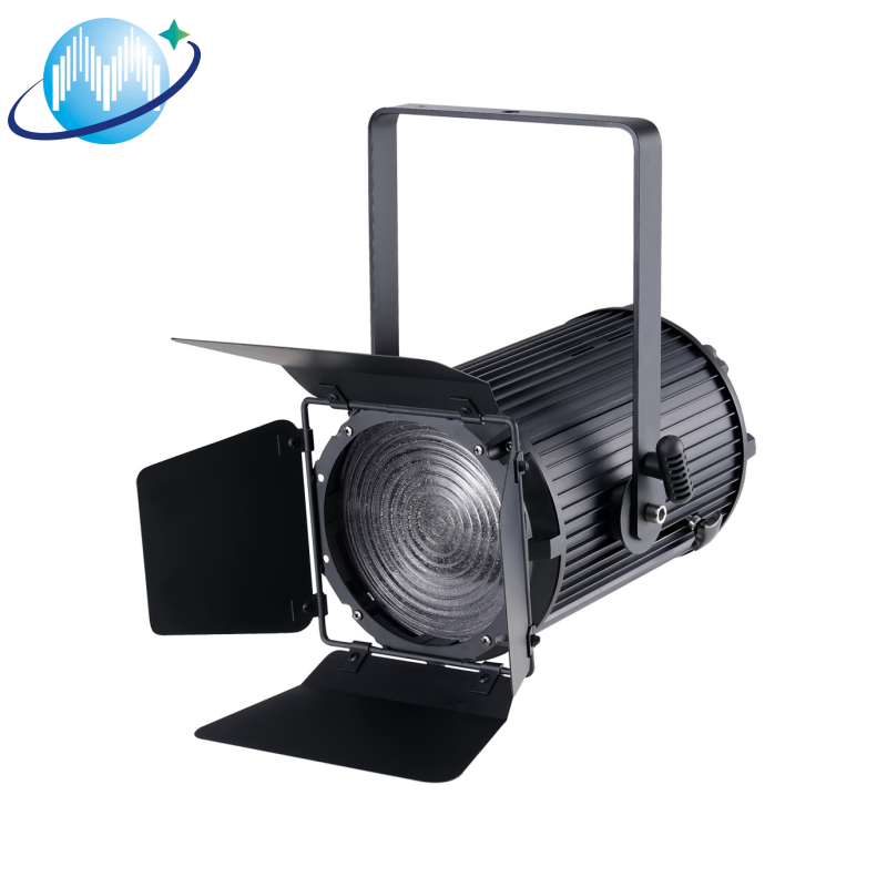 Spot Wholesale DMX512 Zoom Led Fresnel Spotlight 3200K-5600K CW WW 2IN1 COB Led Profile Spot Light For Theater Stage Show