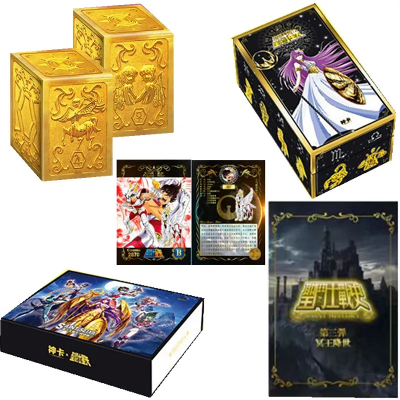 5 Styles Japanese Anime New Saint Seiya Card Saint Cloth Awakening Playing Cards Shining Toy Christmas Gift