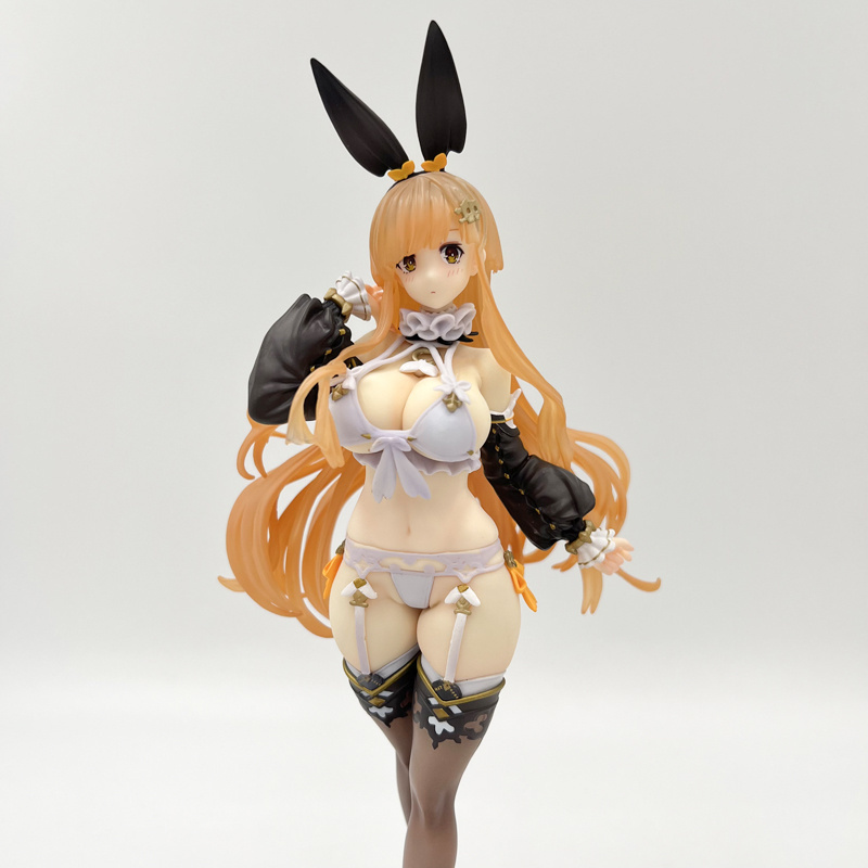 28CM Sexy Bunny Girls Anime Figure NEONMAX Mois Hard Adult Cartoon Manga Figurine Collectible Doll Toys Gifts