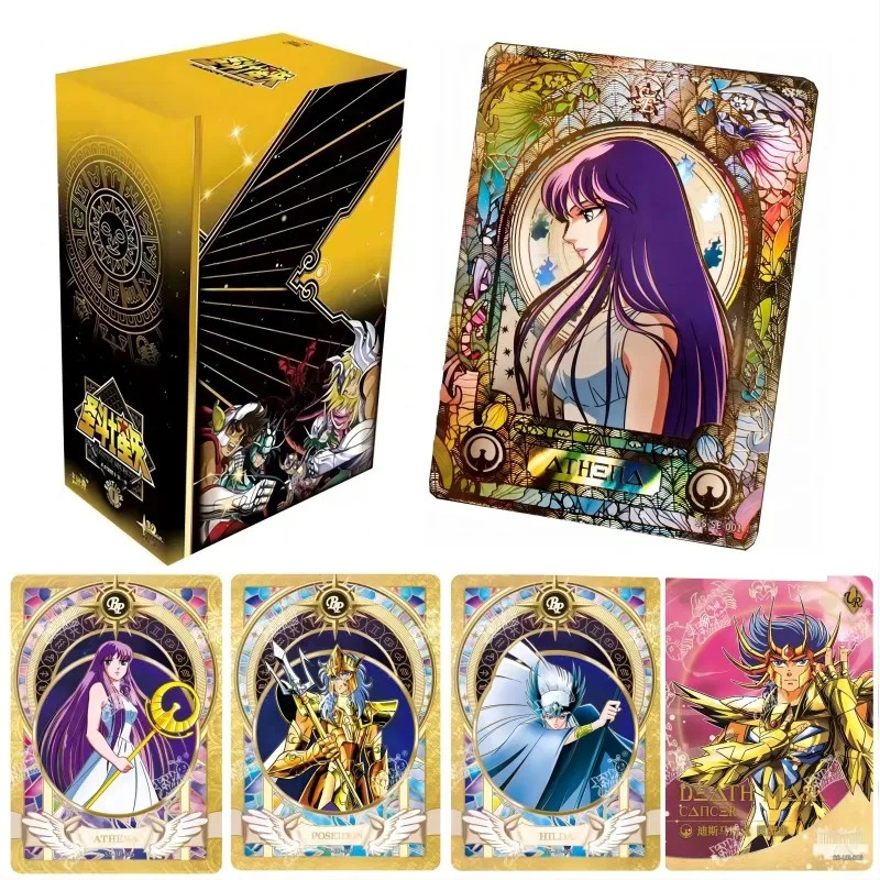 5 Styles Japanese Anime New Saint Seiya Card Saint Cloth Awakening Playing Cards Shining Toy Christmas Gift