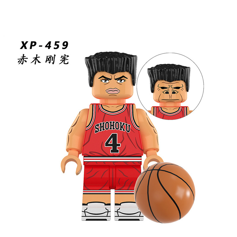 8 Styles 4CM Akagi Takenori Rukawa Kaede Anime Mini Figure Toys Cartoon Slam Dunk Manga Figurine Gift Dolls