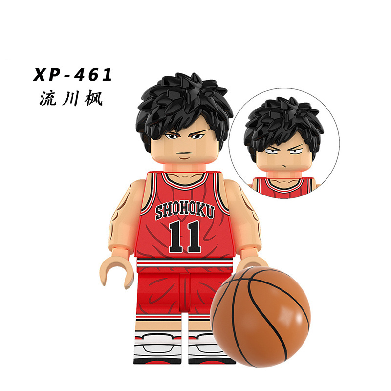 8 Styles 4CM Akagi Takenori Rukawa Kaede Anime Mini Figure Toys Cartoon Slam Dunk Manga Figurine Gift Dolls