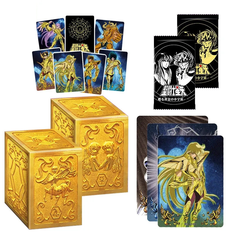 5 Styles Japanese Anime New Saint Seiya Card Saint Cloth Awakening Playing Cards Shining Toy Christmas Gift