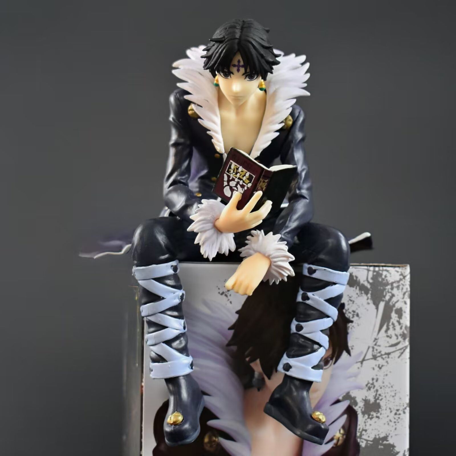 15cm HUNTER Chrollo Lucilfer Noodle Stopper PVC Figure Anime Figurine Model Toy Doll Gift