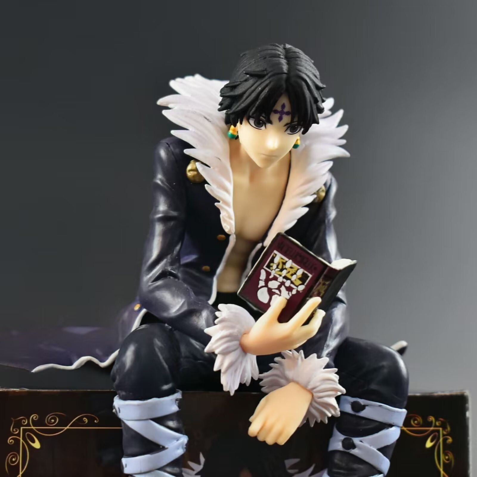 15cm HUNTER Chrollo Lucilfer Noodle Stopper PVC Figure Anime Figurine Model Toy Doll Gift