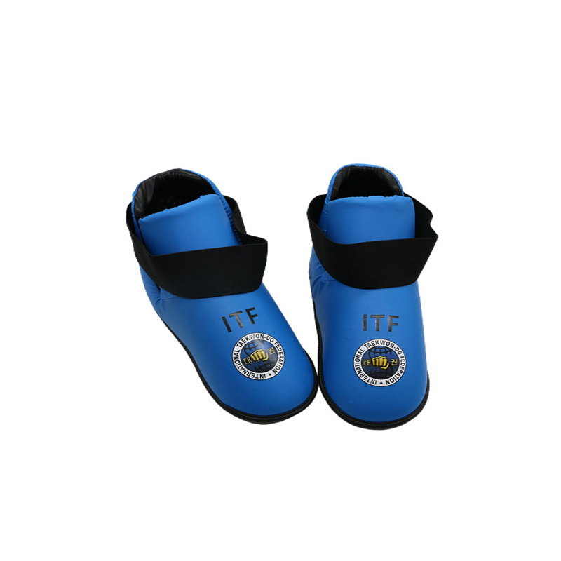 Best Seller Factory Parity Sales Sparring Kicking Boot Gear Foot Protectors Boxing Karate ITF Taekwondo Shoes