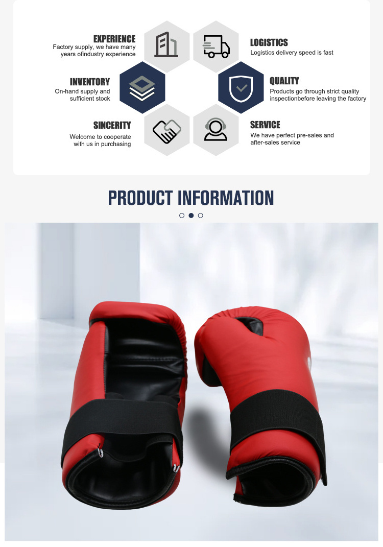 Made In China Cheap Durable Custom ITF Equipment Sparring Hand Protective Gear Taekwondo Gloves