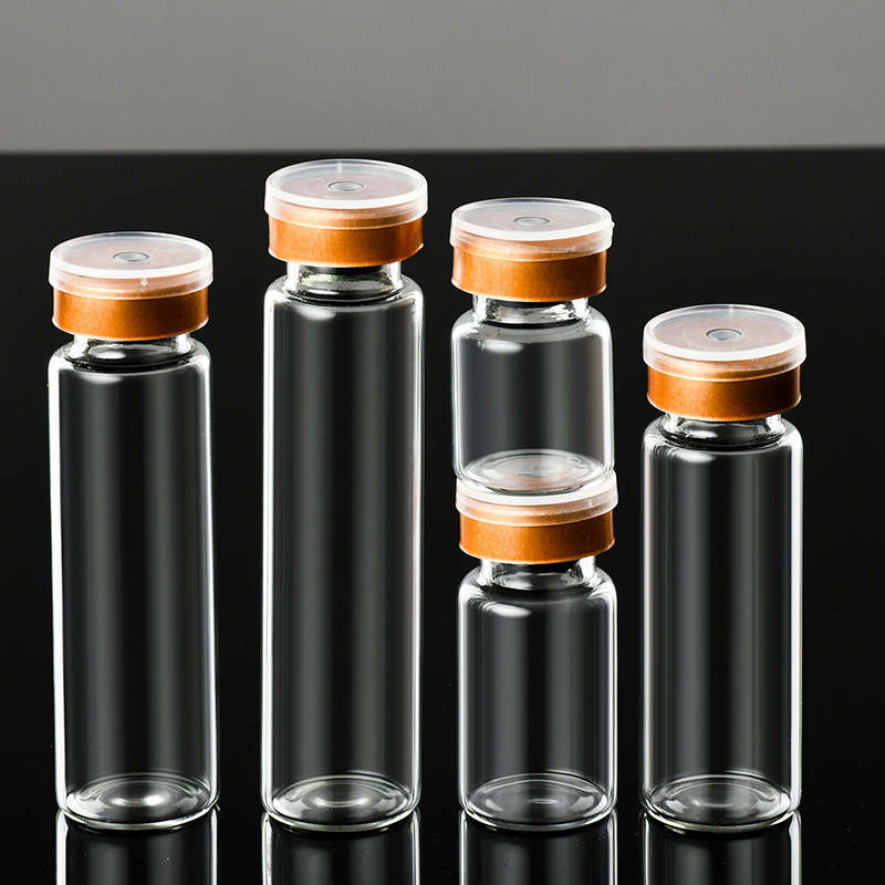 2ml-30ml penicillin bottle Medical glass bottle Injection Vials for Antibiotics small glass vial 3ml 5ml Moulded glass bottle