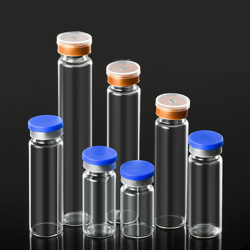 2ml-30ml penicillin bottle Medical glass bottle Injection Vials for Antibiotics small glass vial 3ml 5ml Moulded glass bottle