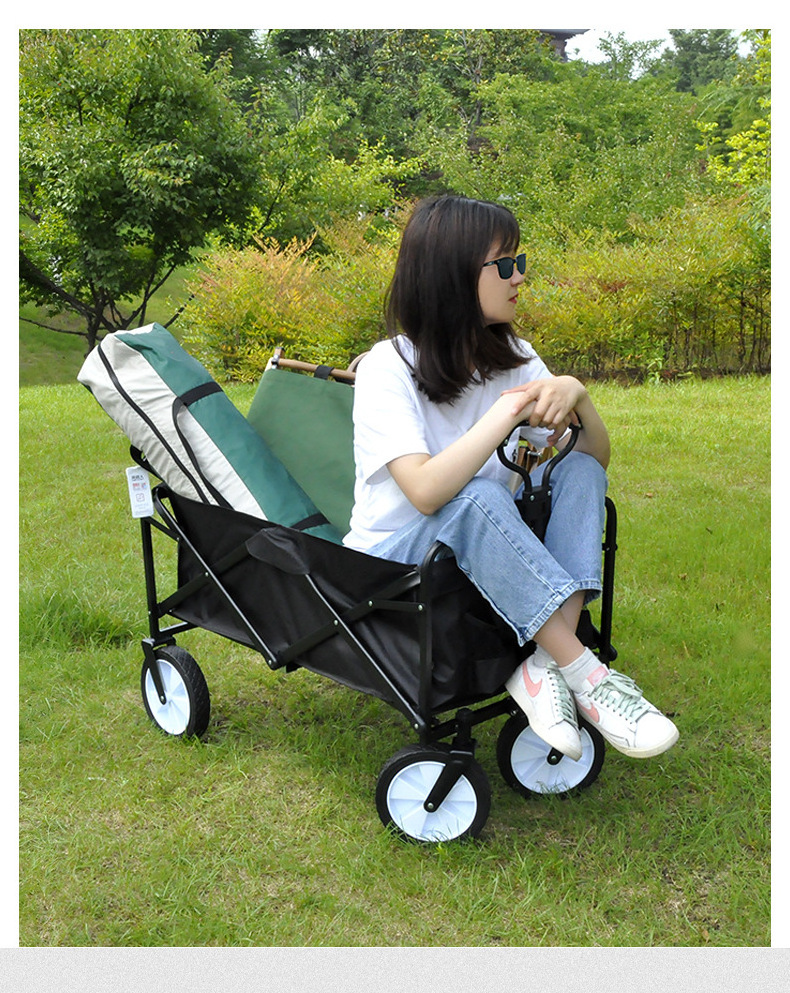 Portable Shopping luggage Cart Outdoor Camping Fishing Folding Camper