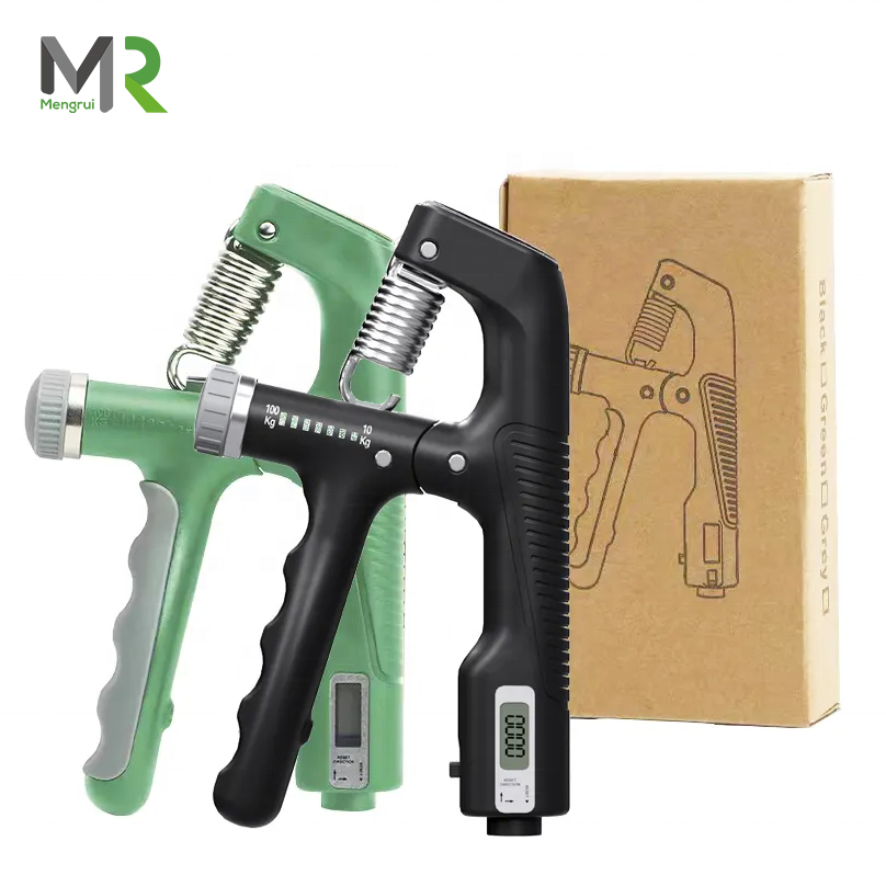 MR Wholesale Price Hand Grip Gripper Strengthener Adjustable Handgrip 100 Kg With Counter Trainer Gym Strengthener Handgriper