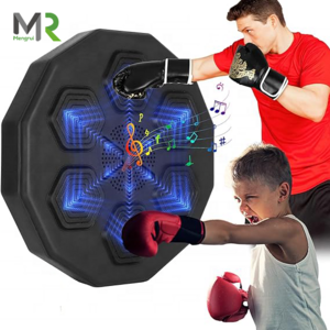 MR Music Boxing Machine Wall Mounted Smart Music Boxing Machine Target Wall Indoor Exercise Equipment Wall Target for Kid Adult