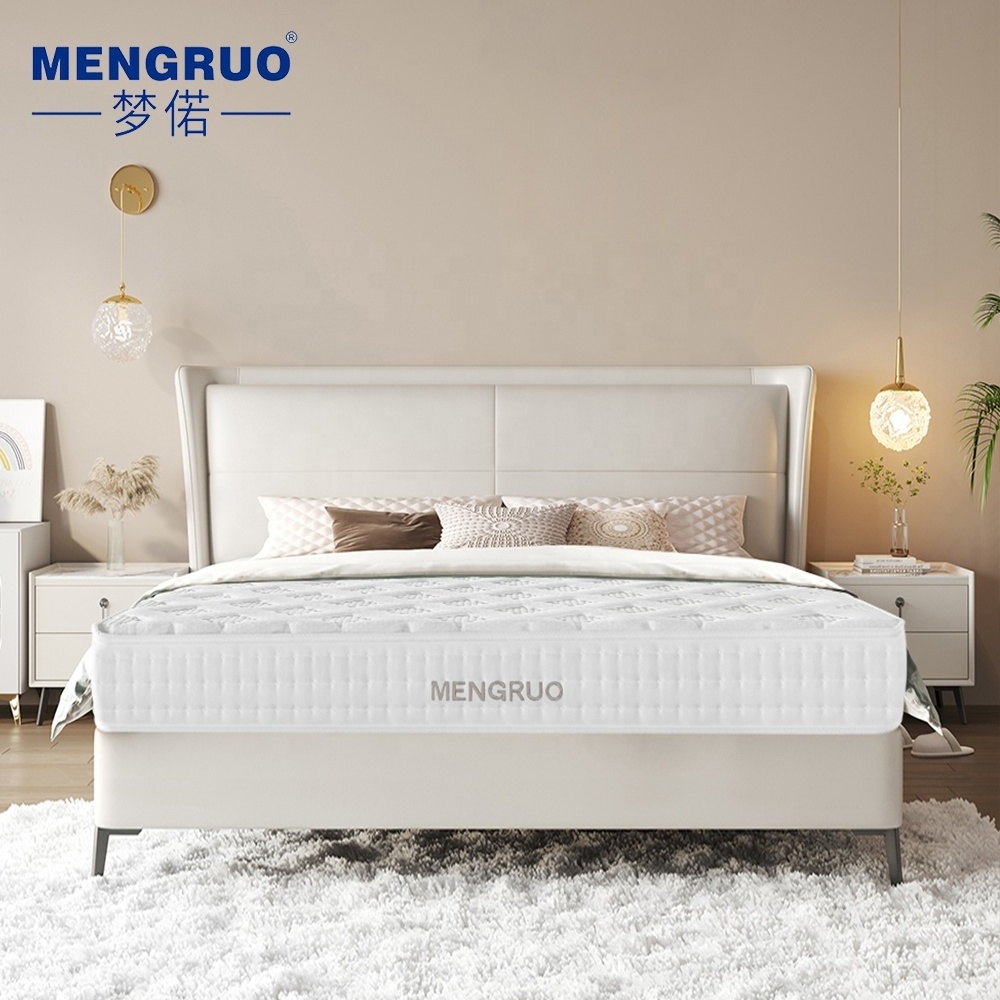 Premium Luxury Bedroom Furniture 10-12inch Memory Foam Bed Mattresses 5 Star Hotel Pocket Spring Foam Mattress