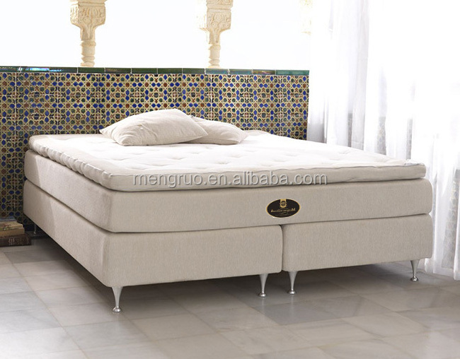 Customized 5 star hotel bedroom furniture double single high density bamboo cheap visco elastic foam mattress