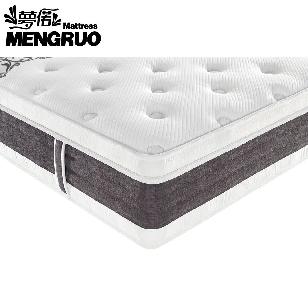 china cheap price High quality mattress wholesale rolled up mattress in a box memory foam spring bed mattress