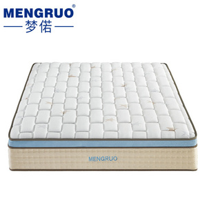 comfort pillow top full size OEM/ODM king memory size pocket mattress memory foam bed spring mattress