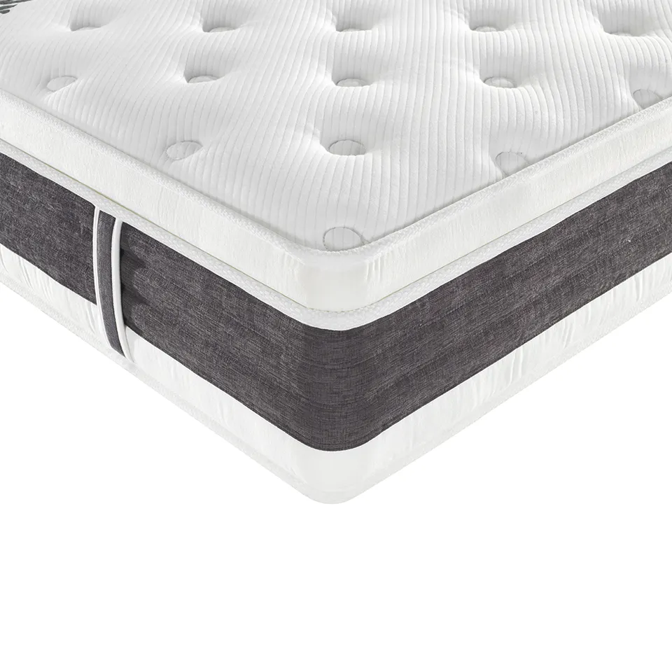 Bed Mattress Factory Direct Sales Hotel Bedroom Furniture King Queen Size Rolled Up Memory Foam Pocket Spring Mattress In A Box