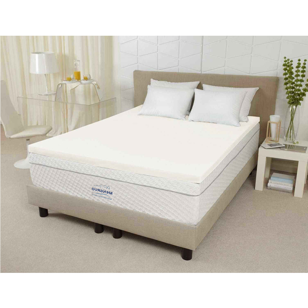 Promotion cheap foshan bedding compress 8-12 inch fabric bonnell pocket gel memory foam mattress topper king size mattresses