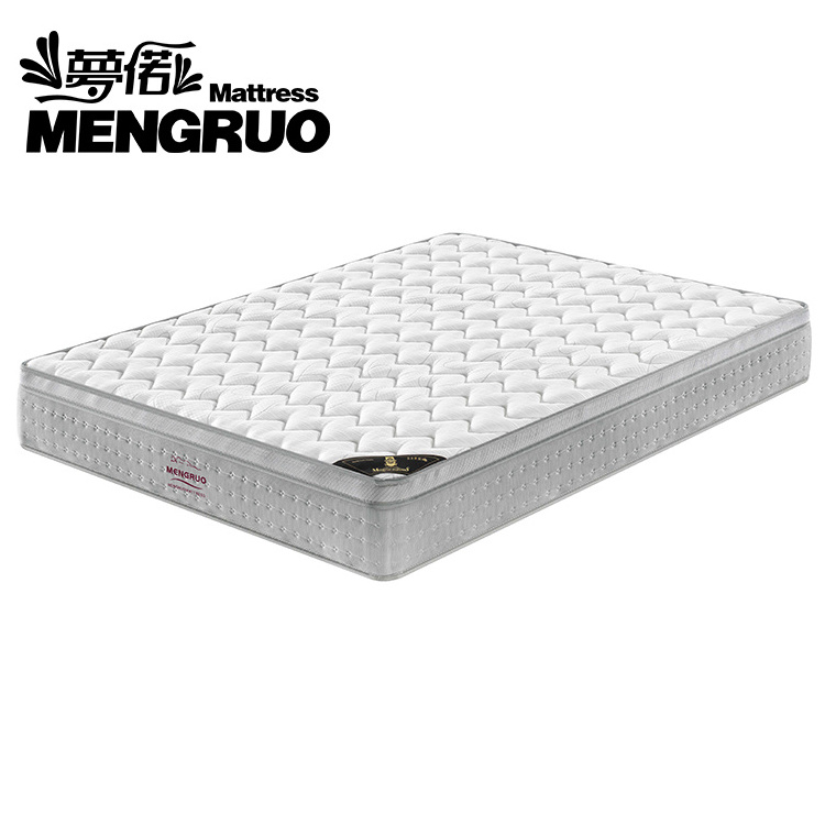 Factory direct sell modern design queen king size pillow top memory foam topper hotel bed mattress