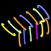 Party Supplies Led Fishing Glow in the Dark Sticks 100 Pack Glow Sticks Bulk Party Bracelets Necklace Light Stick