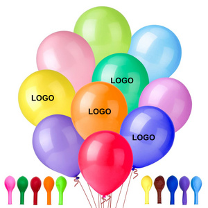 Ama-zon Partners Factory 5 10 12 inch 2.8g 2.2g Latex Balloons Wholesale Inflatable Custom Helium Party Decoration Balloons