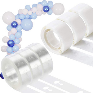 100 Super Adhesive balloon Glue Point Dots,1 Stronger Balloon Garland Strips,1 Balloon Tie Tool for Balloon Arch kits