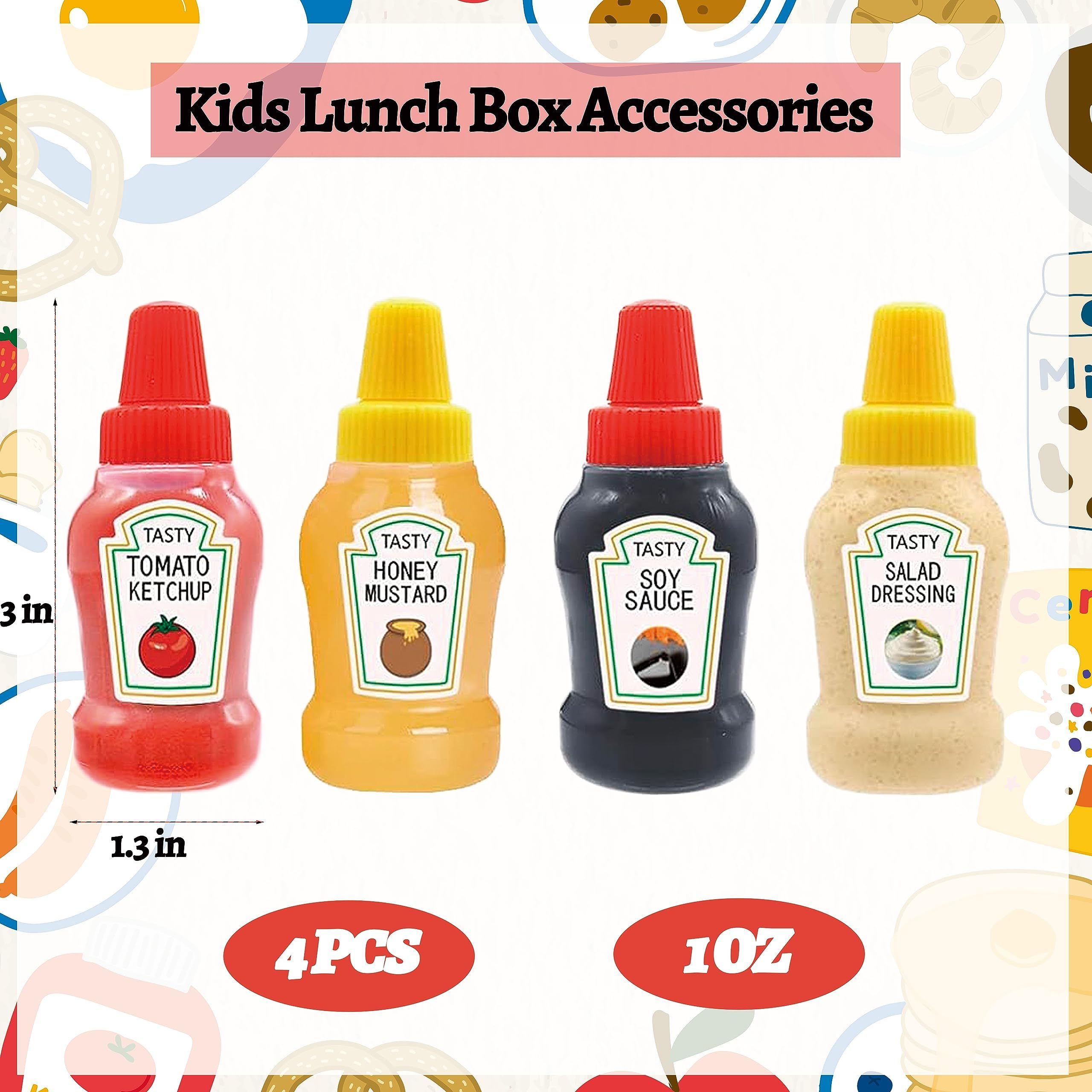 25ml Portable Mini Ketchup Sauce Travel Container Mustard Dispenser Small Spout Plastic Salad Dressing Squeeze Bottle with Cap