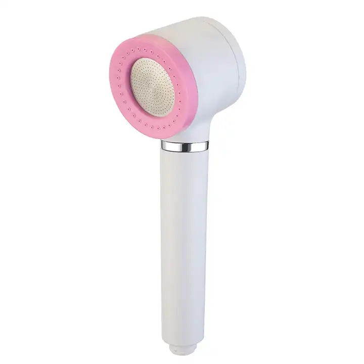 PP Cotton Customized Filter Shower Head Manufacture Beauty Shower Head 3 Mode Jetting Filter Handheld Shower Head With Filter