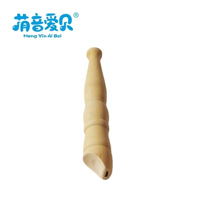 Music Toys Small Flute Wood Recorder Educational Wood Flute Sound Recorder Toy for Children Kids