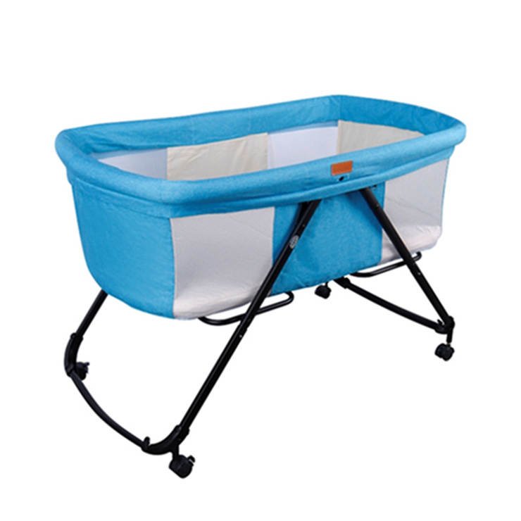 Portable cradle newborn baby folding bed Baby cot