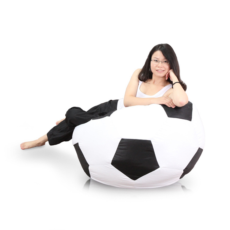 Special Sports Soccer Leisure Ball Pouf Bean Bag Chair