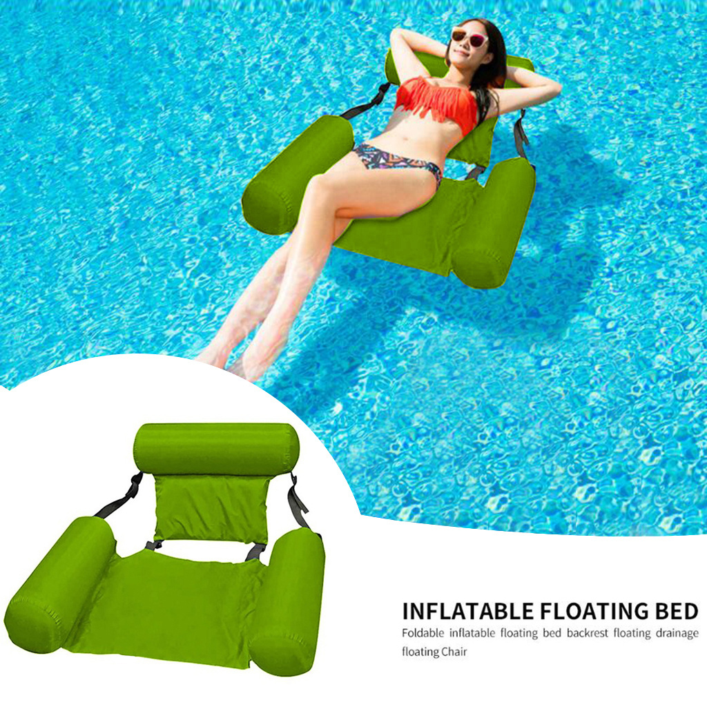 Inflatable Mattresses Water Swimming Pool Lounge Chairs Pool Float Water Sports Toys Float Mat Pool Toys