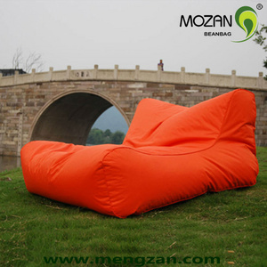 Hot oversized fabric sofa outdoor waterproof bean bag double beach chair