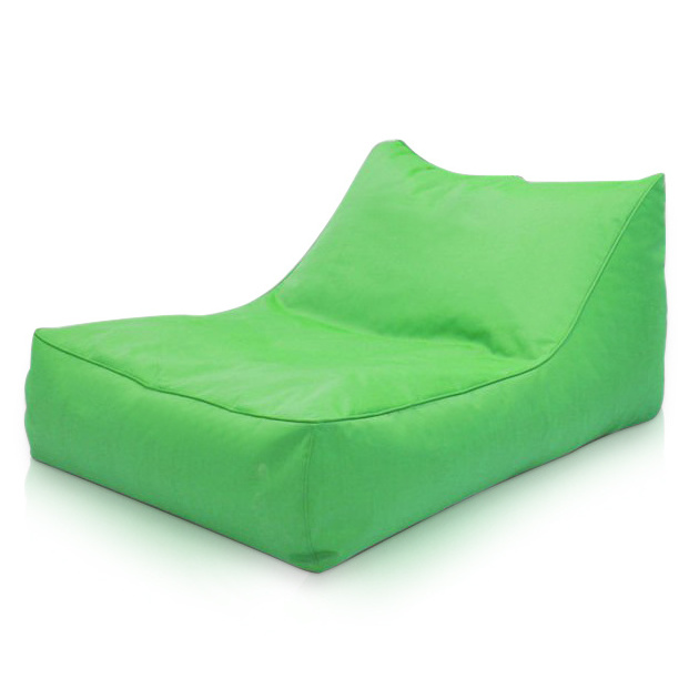 Outdoor waterproof extra large double reclining beanbag sofa