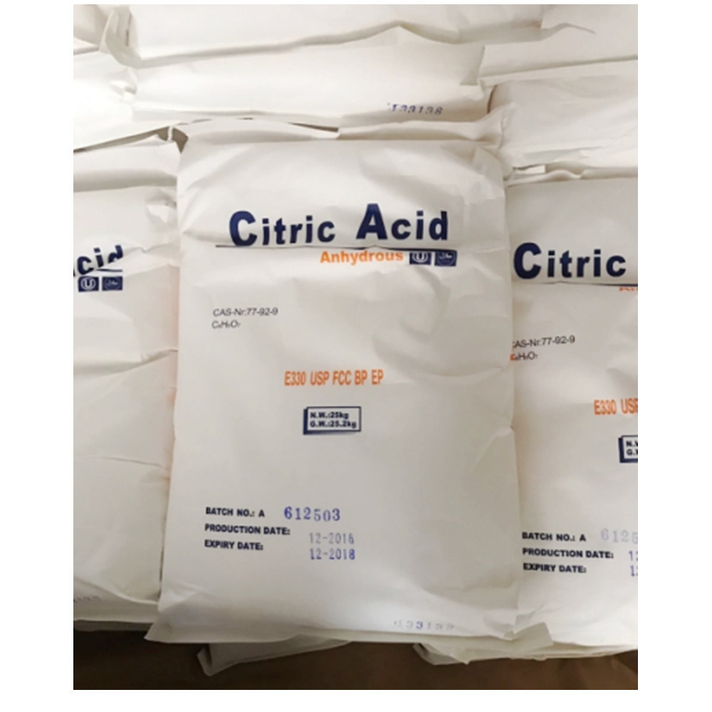 Bulk price Citric Acid Monohydrate anhydrous food grade Additives Ensign rzbc ttca citric acid powder  BP USP FCC E330 for sale