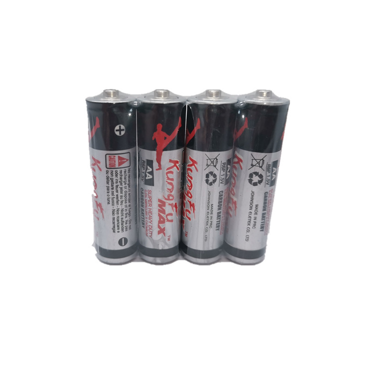 OEM service High quality China Factory Supplier R6 battery aa UM-3 1.5v R6P Batteries