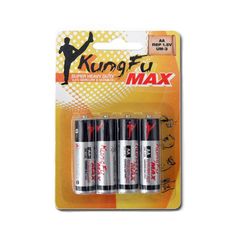 OEM service High quality China Factory Supplier R6 battery aa UM-3 1.5v R6P Batteries