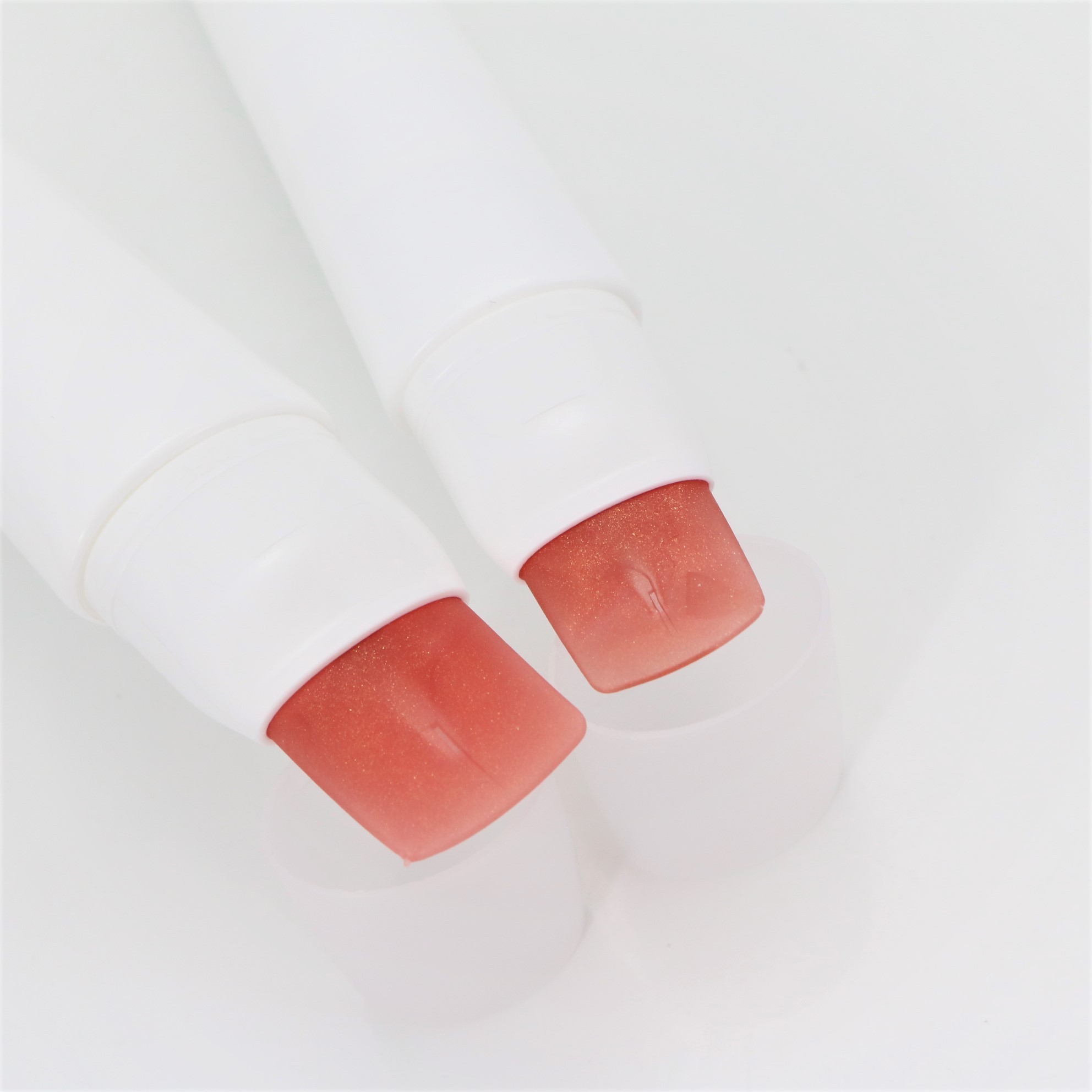 Empty Silica Gel Applicator Brush Cosmetic Plastic Tube Soft Silica Gel Massage Appilicator PE Tube