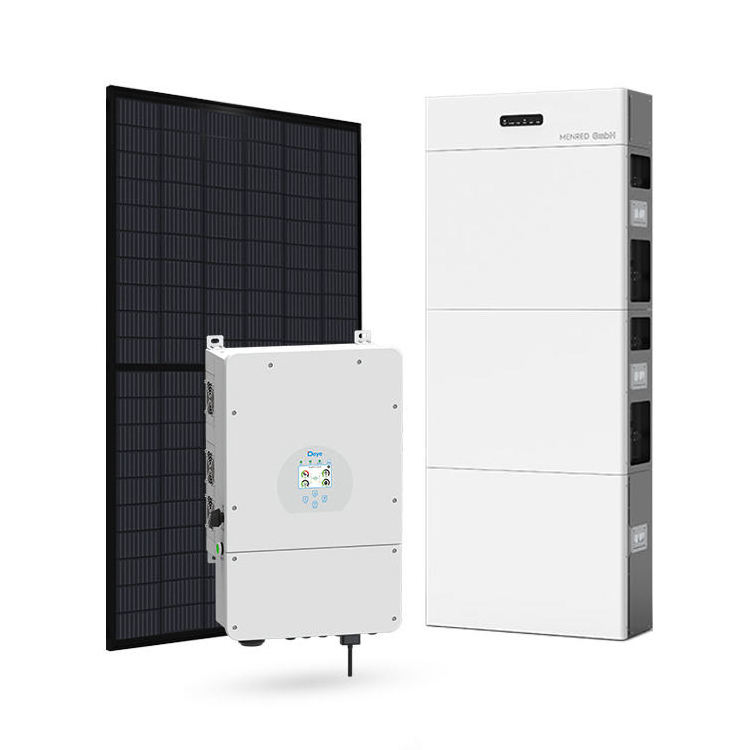 Complete Solar Package Hybrid 8kw Solar Energy System Power Kit For Home 5kw 8kw 10kw Jinko Solar Panel