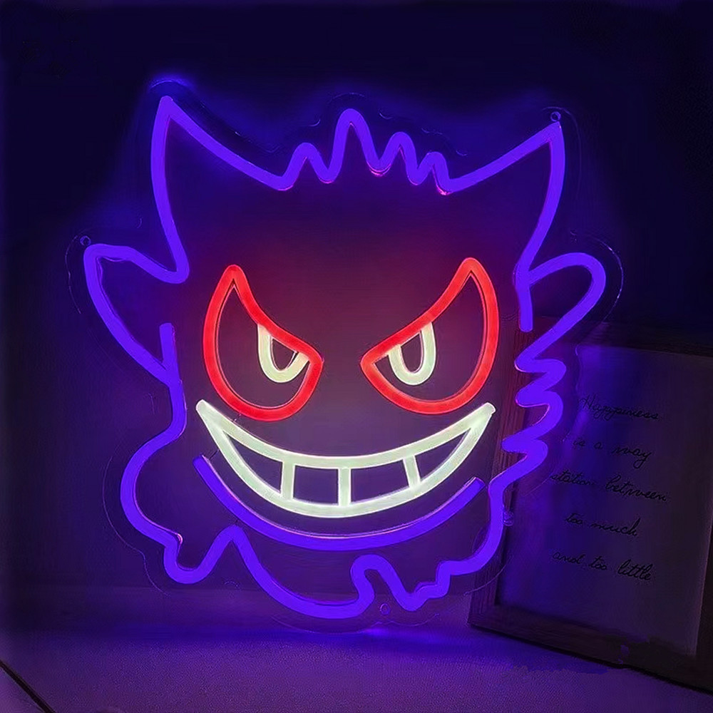 Anime Led Neon Sign Party Home Shop Decoration Neon Lights Sign Popular Light Decor For Neon Logo Sign