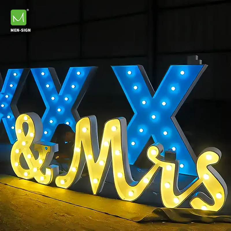 Wholesale Wedding Decor Lights Marquee Letter 4ft Led Big Numbers Giant Light Up Letters Led Marquee Love Letters