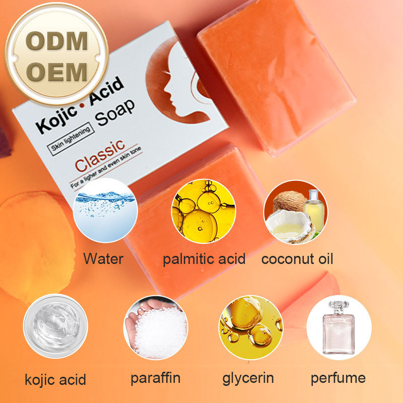 Kojic Acid Soap Skin Brightening Lightening Bath Bleaching Body Face Whitening kojie san skin lightening soap