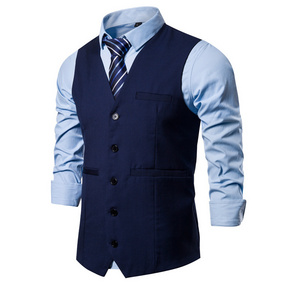 Men's solid colored vest oversized casual suit men's tank top camisole slim fit mens wear