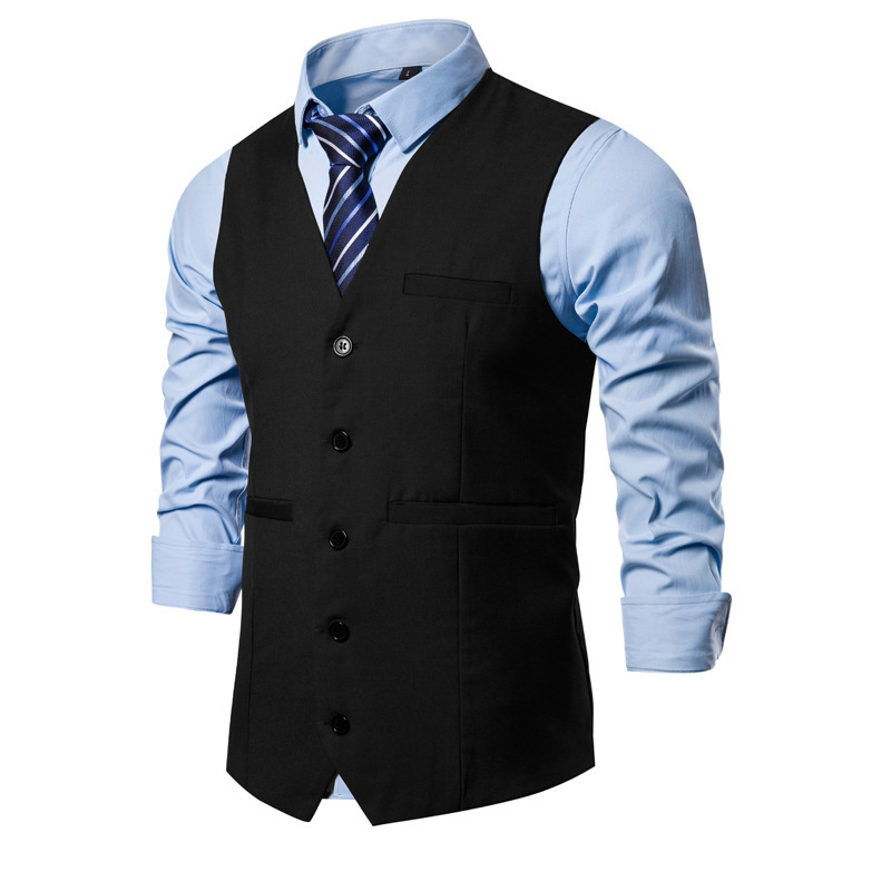 Men's solid colored vest oversized casual suit men's tank top camisole slim fit mens wear