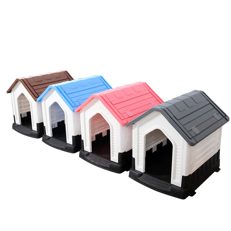 Dog House Removable  Plastic Big Pet Kennel Indoor Elevated Large Dog House For Big Dog