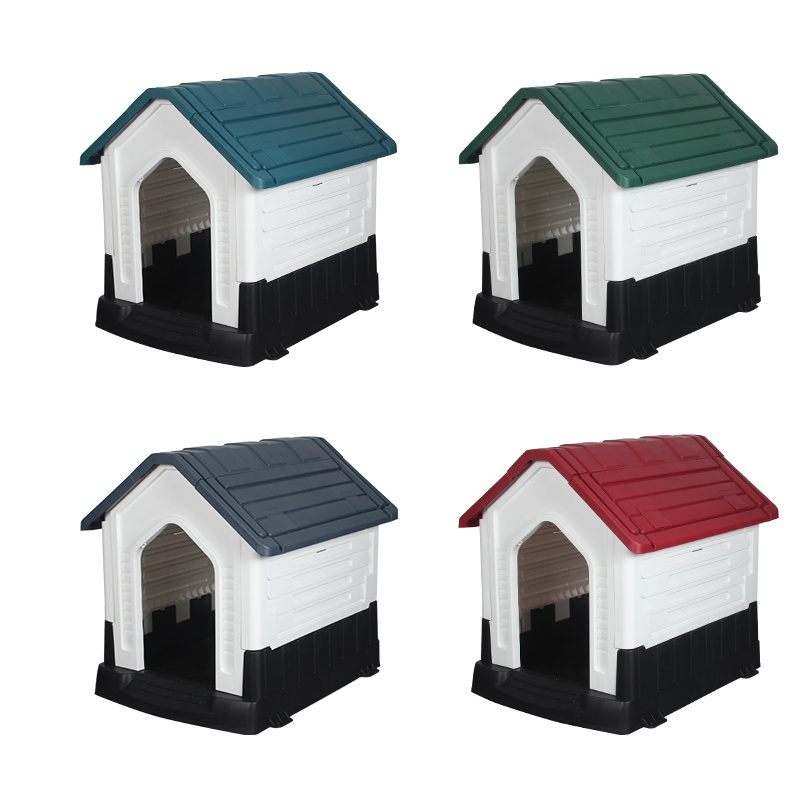 Dog House Removable  Plastic Big Pet Kennel Indoor Elevated Large Dog House For Big Dog