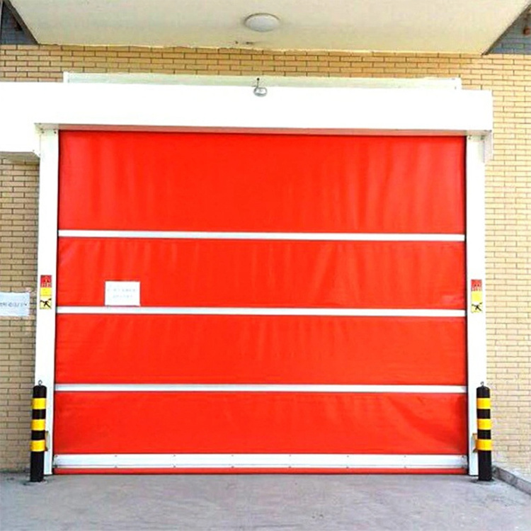 Fast Warehouse Dock Door Automatic Commercial Rapid Door High Speed Roll Up Sheet Shutter Pvc High Speed Door