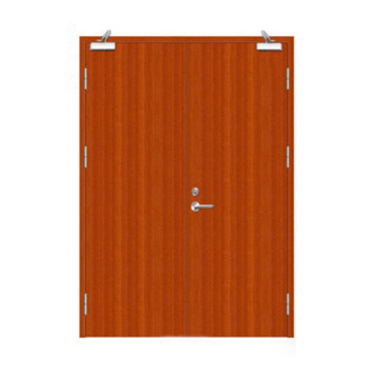 90 Minutes Fire Rated Wood Door Soundproof/Fireproof Wooden Door For Hotel Guest Room